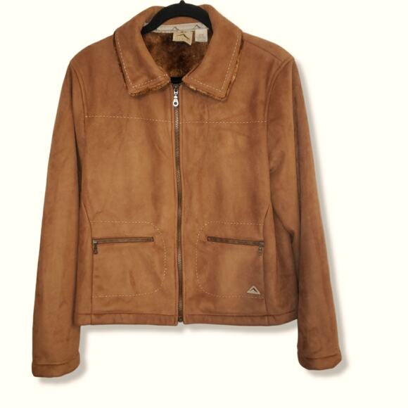 EUC, Tsunami Woman's coat, SUPER soft inside and out, full zipper Sz M - Picture 1 of 13